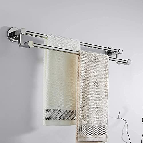 Porte-serviettes de salle de bain suspendu pour une pièce d'eau bien rangée - 8
