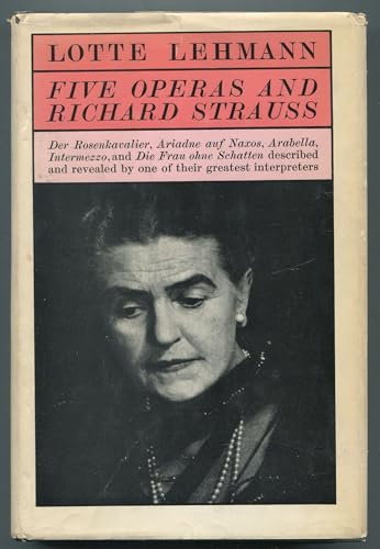 Five operas and Richard Strauss [Unknown] B0007DSY7Q Book Cover