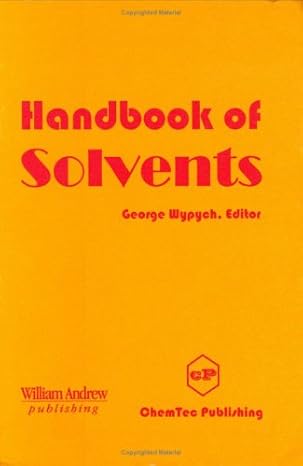 Handbook of Solvents book cover