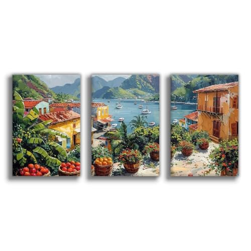 Poster sur toile Castries St. Lucia pour briser la monotonie des murs blancs de chambre