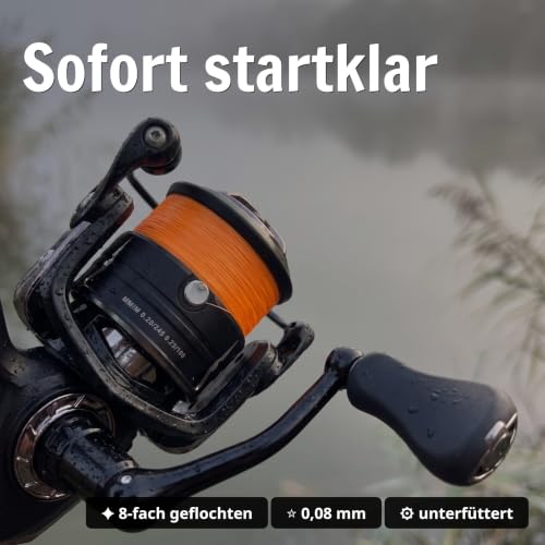 Zite Fishing Spinning Reel Pro 2000–4000 bespulte Angelrolle – Bild 4