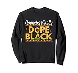 impenitentemente dope black history month afroamericano felpa