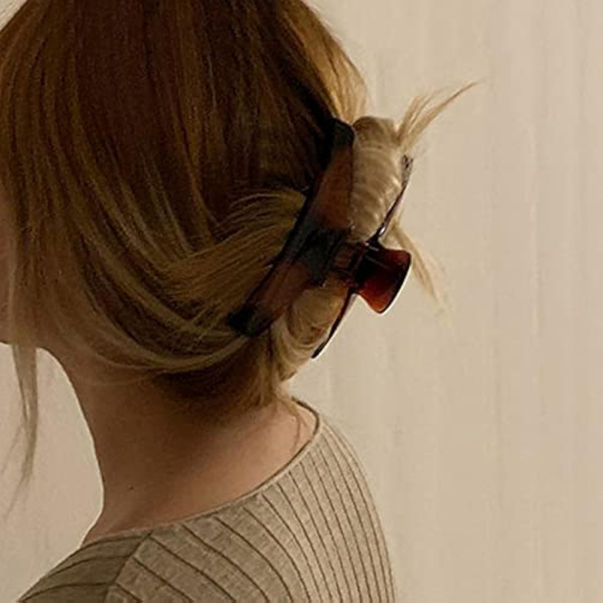 Large 6PCS Spring Hair Claw Clips for Women