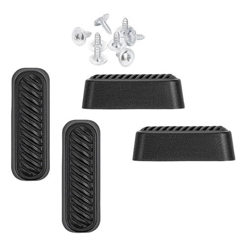 BaotyJie 4Pcs Suitcase Bottom Stud Feet Pads Replacement Replace Parts Accessories with Screws, Style D