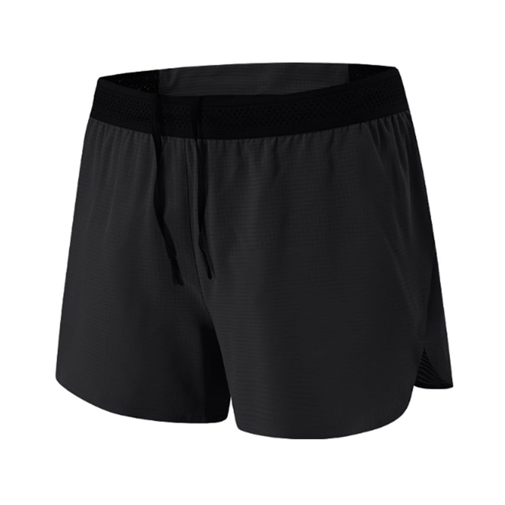 HSQSMWJ Mens Workout Shorts with Brief Linner QuickDrying Sports Running Gym