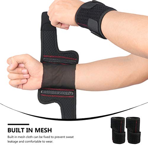 BESPORTBLE Apoio de Pulso Cinta de Pulso AjustÃ¡vel de AlÃ­vio da Dor Cinta de Pulso Protetor de Pul