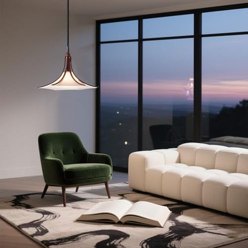Lustre moderne de 48 cm idéal pour illuminer la salle à manger