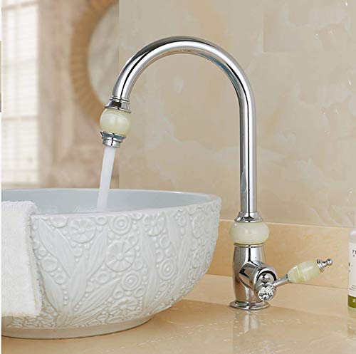 Robinet de lavabo en or rose k037 idéal pour moderniser votre salle de bains