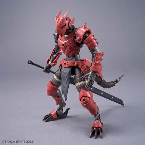 BANDAI Spirits 30MF Dragonia Knight - Modelo de plástico codificado por colores