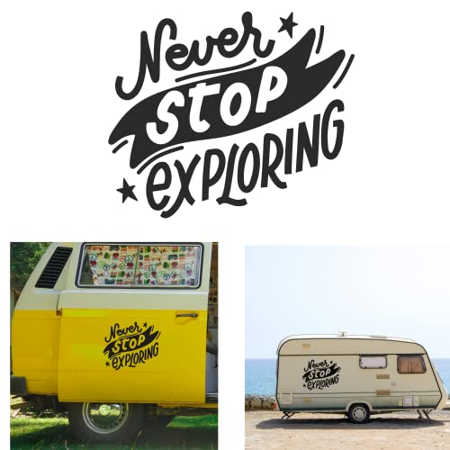 Vans - Text - Cars - Trucks - Sticker - Vinyl Stickers - Caravan - Suv - Window - Off Road - Bumper - Graphics - Decals - Vehicle - Trailer - Van Wilder - Windshield - Trunk - Motorcycle - Decoration (120 Cm, Blue) #TOP30