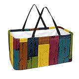 【Reutilizable y respetuoso con el medio ambiente】Una bolsa de compras reutilizable equivale a más de 1000 veces de usar bolsas de plástico para desechar. Adecuado para ir de compras, viajar, acampar y otras ocasiones.