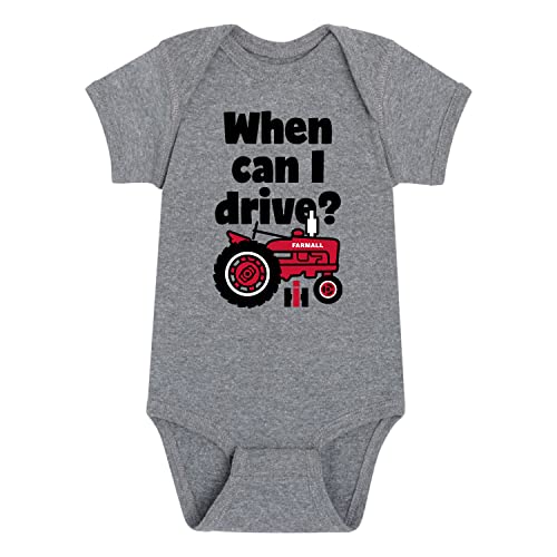 Image of International Harvester - When Can I Drive - Infant Baby One Piece