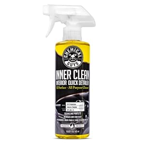 Chemical Guys SPI_663_16 InnerClean Quick Detailer with Pineapple Scent, High Performance Interior and Dashboard Cleaner, Dust Repellent, Easy to Use Non Greasy Formula, 16 fl oz