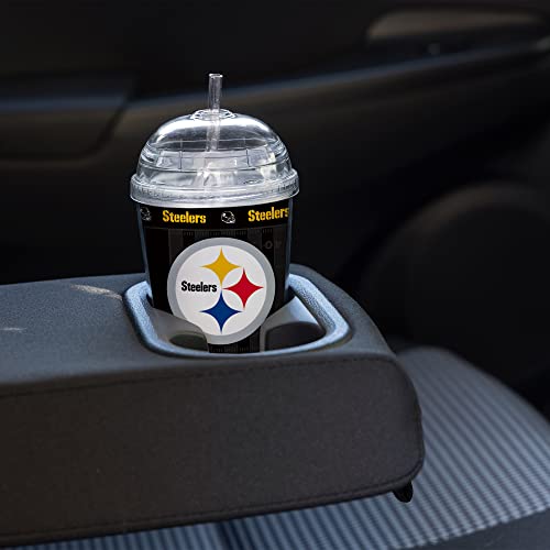 Image of Rico Industries NFL Football Rookie of The Year 12oz Acrylic Tumbler, Youth Tumbler with Swirly Straw