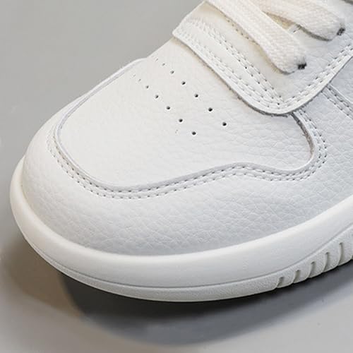 Baskets à grosses plateformes chic en cuir synthétique de style rétro