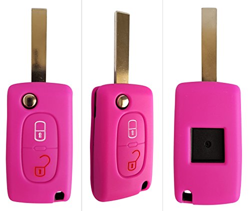 CK + Citroen funda llave de coche Funda Silicona Cover