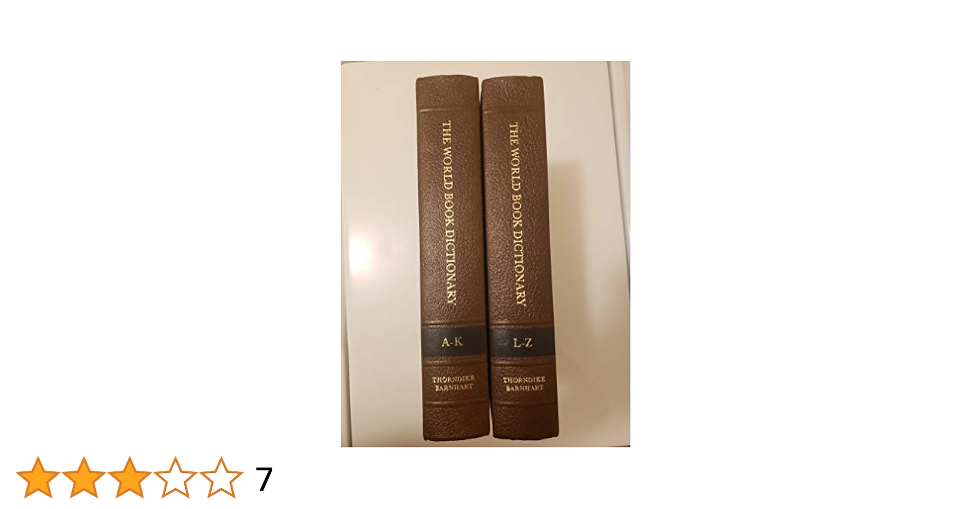 Amazon.co.jp: The World Book Dictionary (Two Volume Set) : 本