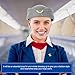Ipetboom Flight Attendant Hat Women Beret Cap Grey Felt Stewardess Hat for Party Decor Comfortable Ergonomic Fit