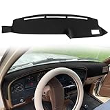Fcovergurus Dash Cover Mat Custom Fit for Toyota 4Runner Pickup Truck 1990-1995, Dashboard Cover Pad Carpet Protector (Black) F96