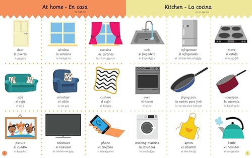 The ULTIMATE Spanish-English Picture Dictionary: Learn Spanish for Kids, Over 700 Words with Pictures! (Learning Books, Homeschool Supplies For Toddlers 1-3) - Image 2