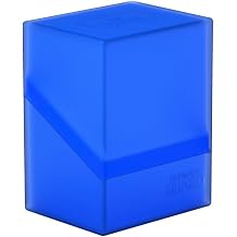 Ultimate Guard Boulder 80+ Classic, Deck Case for 80 Double-Sleeved TCG Cards, Sapphire, Secure & Durable Storage for Trading Card Games, Soft-Touch Finish