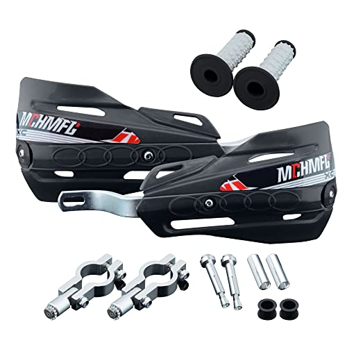 Fewfuss Dirt Bike Hand Guards with Grips -...