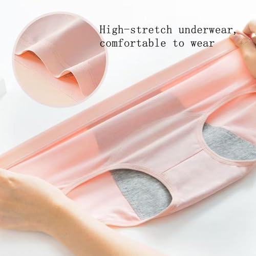 Image of Women's double-layer underwear, 95% cotton, comfortable and close-fitting, move however you want.