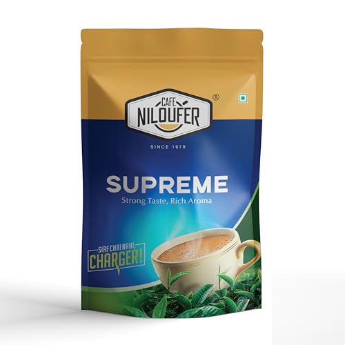 Image of Cafe Niloufer Supreme Tea Powder 1 Kg | Strong & Aromatic Blend for Rich Taste | Perfect for Kadak Chai & Indian Masala Tea