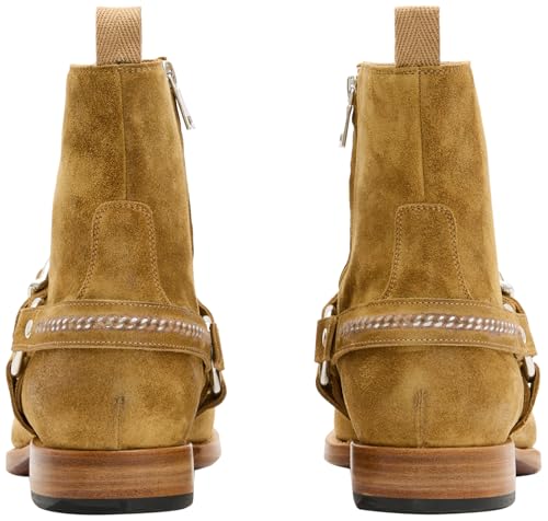 John Varvatos Men's Regent Harness Boot Mid Calf4