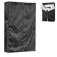 Copertura Per Scaffale Da 45x91x182 Cm – Antiscivolo, Impermeabile, Con Cerniera, Per Dispensa E Bagno