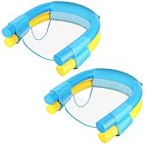 Sling Mesh Chair for Swimming Floating Noodle Chair Pool Noodles Floating Pool Noodle Sling Mesh Cha