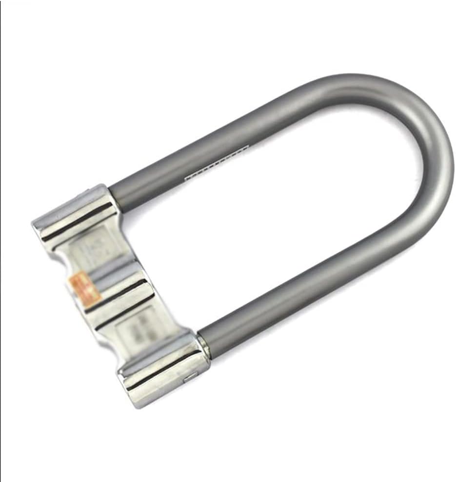 Heavy Locks Bike U-Lock Security Lock Mountain Bike Motorcycle Lock Electric Vehicle Lock U-Shaped Lock with 3 idle Keys U-Locks for Bicycles