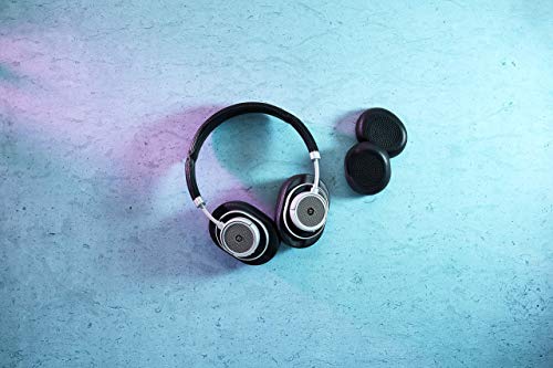 Master & Dynamic Mw50+ Wireless Headphones Silver/Black (Renewed) #TOP7