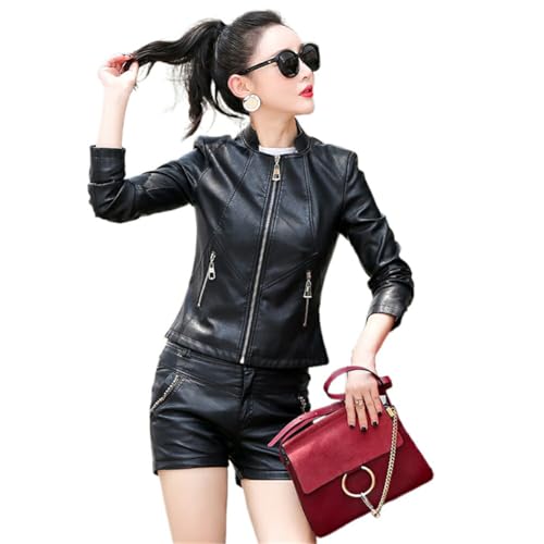 [its`nohm_W^Is] fB[X AE^[ R[g 50 tFCNU[WPbg leather jacket women XeJ[R[g }}R[g for oCNpWPbg R[gWPbg oCN vW U[u] 