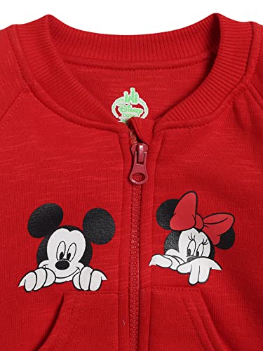 Image of BODYCARE MINNIE & FRIENDS GIRLS JACKETS FRONT OPEN FULL SLEEVES SOLID