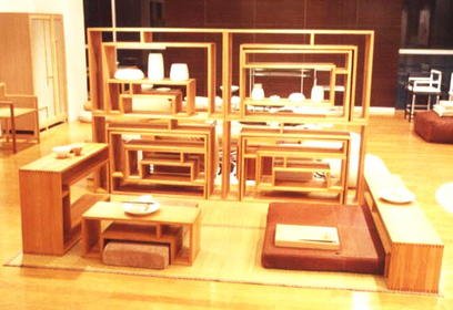 Amazon | SHOJI スモールコンソール（ダークブラウン） 【アボード