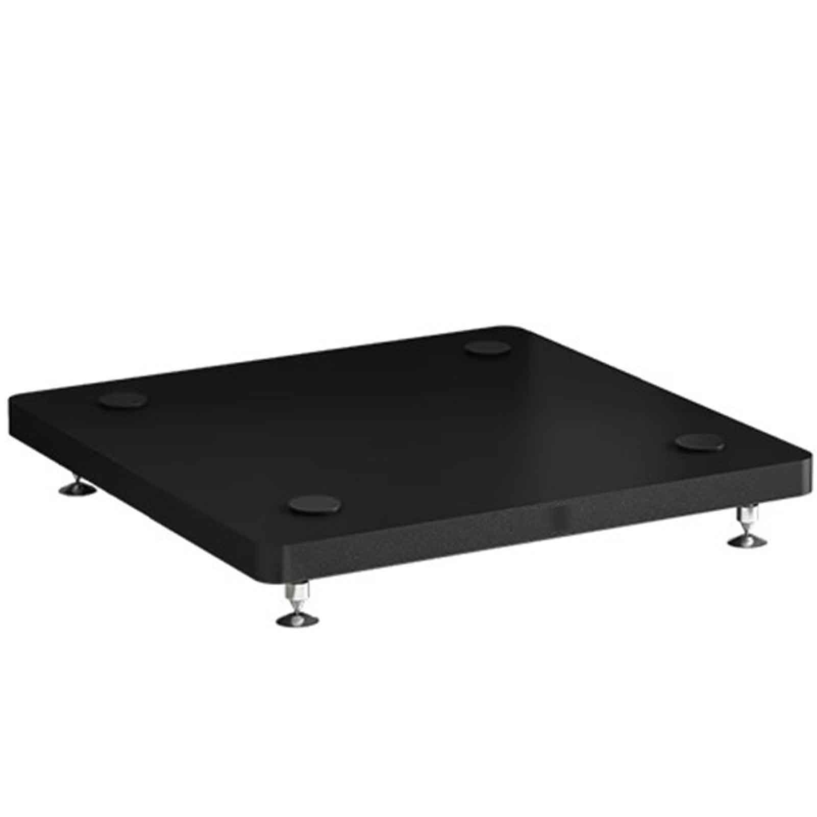 Bandeja de altavoz doméstico pies amortiguadores de vibraciones base de estantería placa amortiguadora de vibraciones subwoofer estéreo HIFI almohadilla antivibraciones altura ajustable libre movimien