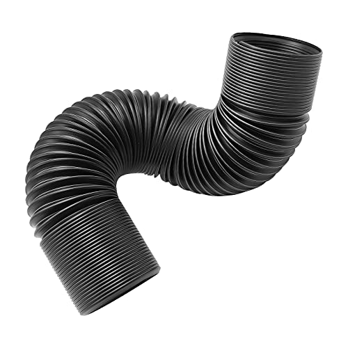 Cold Air Intake Hose Car Air Intake Pipe 3" Inch Air Duct Hose Universal Inlet Ducting Feed Pipe Flexible Air Pipe for Air Filter