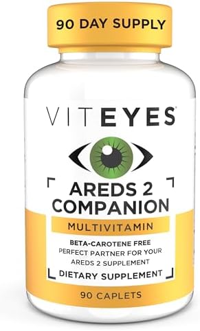Viteyes Areds 2 Companion Beta-Carotene Free Multivitamin, 90 Count