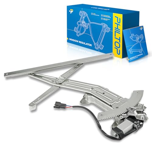 Image of PHILTOP 741-127 Power Window Regulator w /Motor Front Right Passenger Side