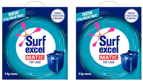 Image of Surf Excel Matic Top Load 4kg Value pack (Pack of 2)