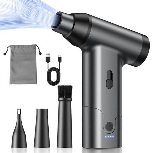 Amazon.co.jp: エアダスター 電動ブロワー 超強力高速回転 無