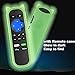 Remote Control Compatible with Hisense Roku TV w/Volume Control and TV Power Button for All Hisense 4k Roku TV with Green Case