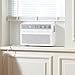 Keystone 12,000 BTU Window Mounted Inverter Air Conditioner with Quiet, High Efficiency Operation and Remote, Window AC Unit for Apartment, Living Room, Bedroom, Medium Rooms up to 550-Sq. Ft.