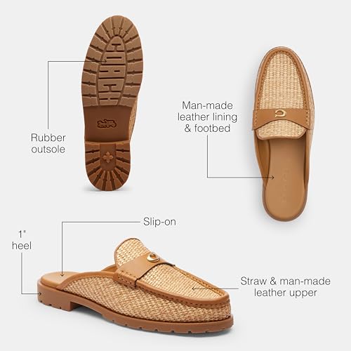 Coach Women's Jocelyn Backless Loafer Slipper3