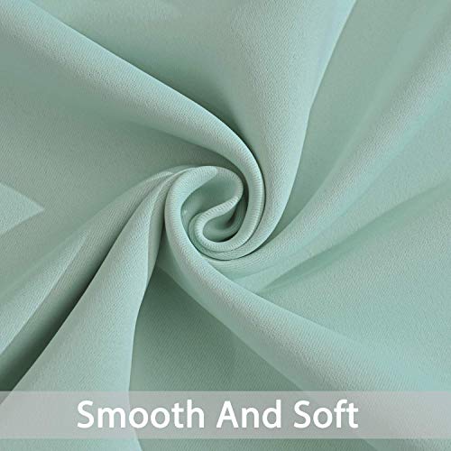 Yakamok Extra Wide Blackout Curtain for Sliding Glass Door, Grommet Thermal Insulated Room Divider Curtain 100W x 84L inch, Room Darkening Patio Curtain,8.3ft Wide x 7ft Tall, 1 Panel,Aqua