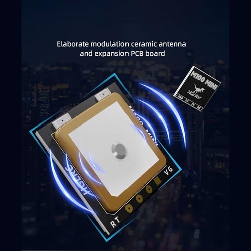 hglrc mini m100 gps module for ublox compatible with 2-7 inch fpv racing drone