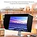 OZPPM 31/32-Zoll-Desktop-Computer Sonnenschutz, Ledermonitor-Motorhaube Und All-Side-Sun Visor, Anti-Blend-Video Monitor Hood Sunhood, Privatsphäreschutz, Für Bürospiele, Spielespiele