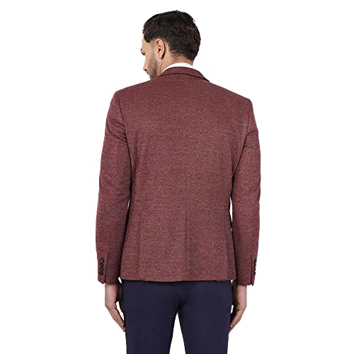 Image of blackberrys Structured Polyester Blend Slim Fit Mens Casual Wear Jacket