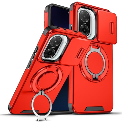 Anlalish Cover per Xiaomi Redmi A5 con Supporto, Magnetica Antiurto